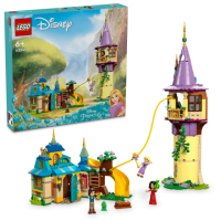 【LEGO 樂高】迪士尼公主系列 43241 長髮公主的塔樓與小酒館(Rapunzel’s Tower &amp; The Snuggly Duckling)