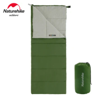 Naturehike Sleeping Bag Ultralight F150 Waterproof Cotton Sleeping Bag Nature Hike Summer Hiking Camping Sleeping Bag