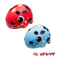 《GVR》兒童安全帽 恐龍造型 紅/藍兩色 46-52cm