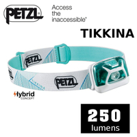 【速捷戶外】PETZL E91DA03 (綠) 高亮度LED頭燈(250流明)TIKKINA , 登山露營戶外夜間照明
