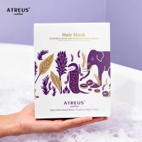 สปาหมักผม ATREUS ครีมหมักผม  ทรีทเม้นผม ไม่ต้องอบไอน้ำ ชุ่มชื้น ผมเรียบลื่น   หมวกบำรุงเส้นผม ATREUE