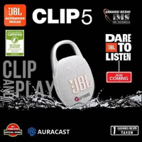 JBL Clip 5 Successor Clip 4 Ultra-Portable Waterproof Speaker Original WHITE