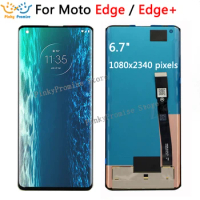 For Motorola Moto Edge+ LCD Display Touch Screen Digitizer Assembly For Moto Edge Plus Display LCD For Moto Edge LCD XT2063-3