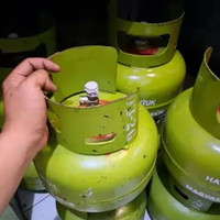 Tabung gas 3kg plus isi & tanpa isi kosong/tanpa isi