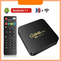 Q96 MAX WIFI HD 4K Smart TV Box 4G Set-top Box Android 11 Media Player Android Quad Core Smart TV Box Media Player