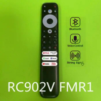 New Original RC902V FMR1 FAR1 For TCL 8K Qled Smart TV Voice Remote Control 50P725G 55C728 75C728 X925PRO 65X925 iFFALCON 75H720