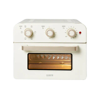 【SAMPO 聲寶】20L多功能氣炸電烤箱-香草白KZ-SA20B(福利品)