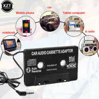 NEW Aux Adapter Car Tape Audio Cassette Mp3 Player Converter 3.5mm Jack Plug For iPod iPhone MP3 AUX Cable CD Player hot sale