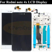 AAA Quality LCD+Frame For Xiaomi Redmi Note 4X LCD Display Screen For Redmi Note 4 Global Version LCD Only For Snapdragon 625