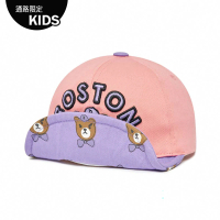 【MLB】童裝 可調式棒球帽 童帽 Mega Bear系列 波士頓紅襪隊(7AWRC032N-43COL)