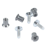 24Pcs Hardware Screw Set Stainless Steel Metal Screws Fasteners Kit Universal for 3M for AMPEX for TEAC for RMGI