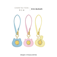 周大福 chiikawa聯名 吉伊卡哇 小八貓 兔兔 黃金金章掛件(多款可選)