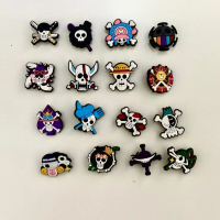 【COD】 ตัวติดรองเท้า Jibbitz อุปร์กรณ์เสริม ติดรองเท้า ลาย การ์ตูน Crocs pin พร้อมหมุด หัวเข็มขัดยึด