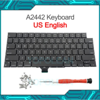 New A2442 A2485 Keyboard Macbook Pro 14" 16" M1 Pro/Max US English Keyboard 2021 Year