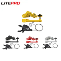Litepro External 7Speed Chain Tensioner DIP Shifter For Brompton Bike Aluminum Alloy Rear Derailleurs Transmission