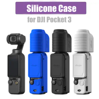 Anti-Scratch Protective Case for DJI Pocket 3 Silicone Cover Protection for DJI Pocket 3 Handheld Camera Accessories