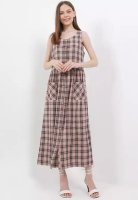 Triset Triset Casual Pakaian Wanita Overall Dress - TD500990129