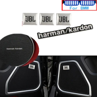 car interior sticker 3D UBL harman/kardon- audio stickers for BMW 1 3 5 6 7 SERIES E90 E92 E93