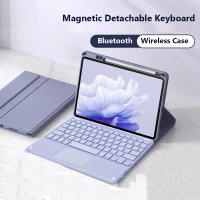 Papan Kekunci Pad Sentuh, Serasi dengan iPad Generasi Ke-11 A16 Pro 11, 2024, 5, 10.9 inci, 10.2, 9,