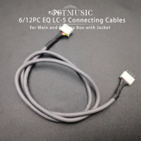 6/12Pcs Acoustic Guitar Equalizer EQ LC-5 Connecting Cable for Main and Battery Box with Jacket