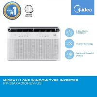 2025Midea U-Shape 1HP Window Inverter Aircon2026