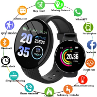 D18 Smart Watch Men Smart Bracelet Smartwatch Waterproof Smart Touch Screen Smart Watch Woman Inteligente Bluetooth Watch Gift