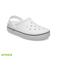 【Crocs】中性鞋 平板洞洞鞋克駱格(208371-100)