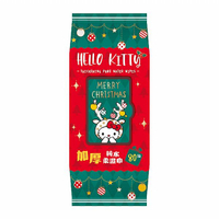 Hello Kitty 加厚純水柔濕巾3D壓花聖誕特別款(加蓋80抽)【小三美日】 DS017984