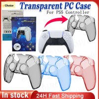 For PS5 Controller Clear PC Cover Ultra Slim Transparent Protector Case for Playstation5 Gamepad Cover Game Accessories