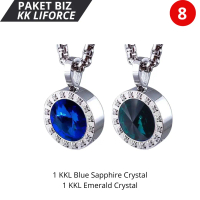 Paket Biz KK Liforce No.8 (Blue Sapphire Crystal & Emerald Crystal)