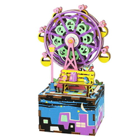 《Robotime》木製 音樂盒 AM402 摩天輪 東喬精品百貨