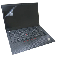 【Ezstick】Lenovo ThinkPad T490 靜電式筆電LCD液晶螢幕貼(可選鏡面或霧面)
