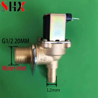 [HOT NMHV RTG 511] G1/2 To12MM Normally Closed Electric Brass Solenoid Valve Magnetic Switch DC 12V 