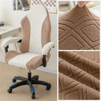 Gaming Chairs Covers New Stretch Double Spelling Colors Gaming Chair Cover Office Computer Chair Swivel Chair Cover Dust Cover