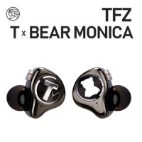 TFZ T X BEAR MONICA In Ear Monitor Professional Earphone Music Metal Earbuds Noise Reduction Bass Wired Headse