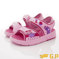 GP 涼拖鞋-排水童涼鞋款G0707B-44亮粉(中小童段)
