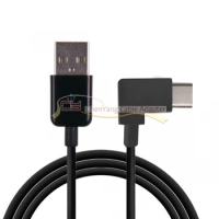 USB Type C 100cm 1m/ 2m /3m Short Cable 90 Degree Right Angled USB Type-C 3.1 Connector Wire USB C Cable