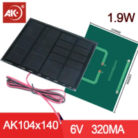 5V Polycrystalline Mini Solar Panel Power Charge DIY Module Portable Cell Bank Battery Charger Light Mobile Smart Phone For Toys