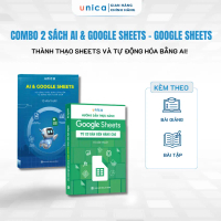 Combo 2 Sách AI & Google Sheets - Google Sheets – Làm việc thông minh cùng Trí tuệ nhân tạo