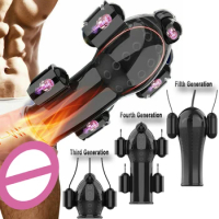 Glans Vibrators Sex Toys for Men Penis Trainer Enhancement Delay Lasting Massager Delay Ejaculation Male Masturbation Sexshop