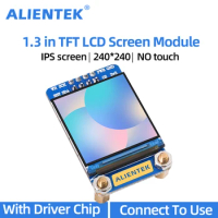 1.3 Inch TFT LCD Module TFT Display Module LCD Display IPS Screen 240*240 Resolution ST7789 Driver Chip Module SPI Communication