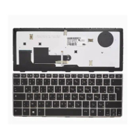 Replacement AR layout Keyboard BLACK for HP 810 G1 810 G2 810 G3