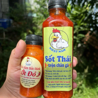 1 chai Sốt thái trộn chân gà Nhật Nam 400g nước sốt tặng kèm 1 chai sốt chấm 150g