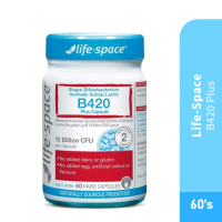 LIFE SPACE Shape B420 Plus 60's for Probiotic Supplement, Probiotik, Digestive Enzyme