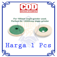 Mata gerinda poles wool polishing 4\ stainless steel wol poles batu"