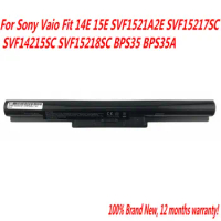 High Quality VGP-BPS35A Laptop Battery For Sony Vaio Fit 14E 15E SVF1521A2E SVF15217SC SVF14215SC SVF15218SC BPS35 BPS35A