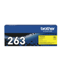 【Brother】黃色碳粉匣TN-263Y 適用機型:HL-L3270CDW/MFC-L3750CDW(TN-263Y)