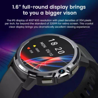 4G Smart Watch Men 1GB 16GB Dual Camera 1050mAh 1.6" Android Watch Phone WIFI GPS IP67 Waterproof Smart watch For Xiaomi IOS