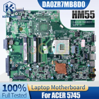 For ACER 5745 Notebook Mainboard DA0ZR7MB8D0 HM55 MBPTW0600 Laptop Motherboard