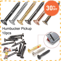Happy Toy Store 10pcs 2.5*18mm Cho Eelectric Guitar Cạnh Khung Set Nhẫn Screws Electric Guitar Picku